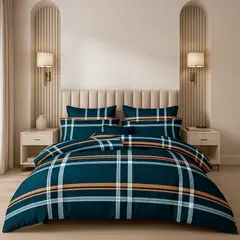 ARMONIA - Sábana King 800 Hilos Diseño Americano 837G 7EF