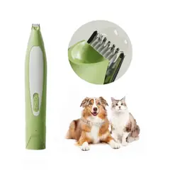 SUKEA - Afeitadora De Pelo Para Patas De Mascota Gato Perro Verde