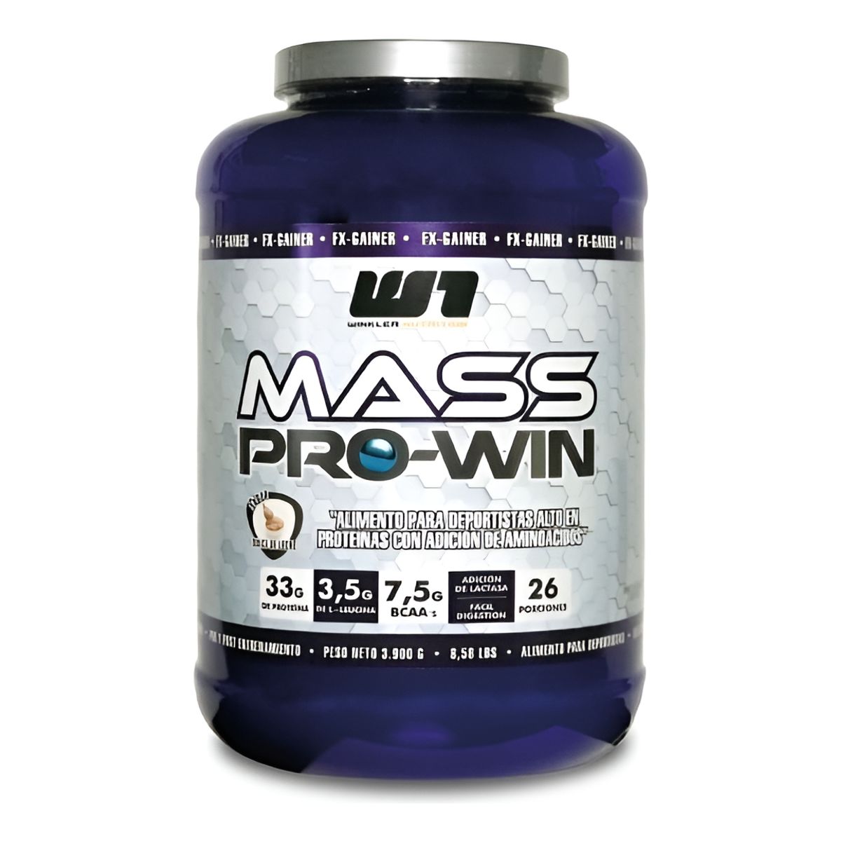 WINKLER NUTRITION - Ganador De Peso Mass Pro Win 3,9 Kgs. Winkler Nutrition