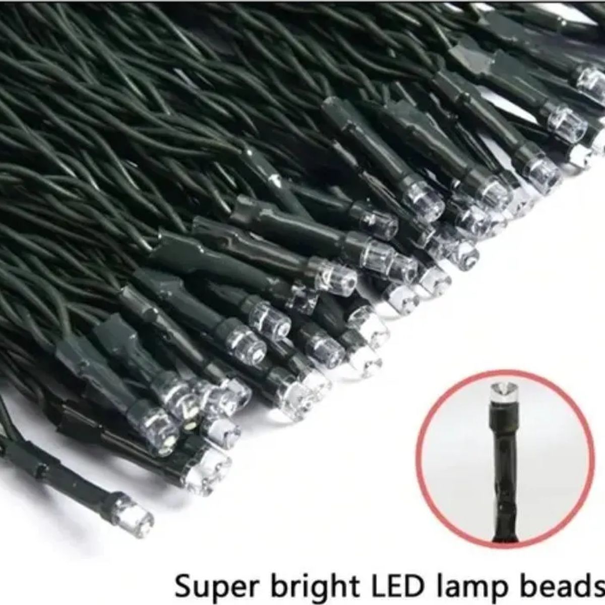 GENERICO - Arbol De Navidad 180mts + 6 Luces Solares Modelos Variados