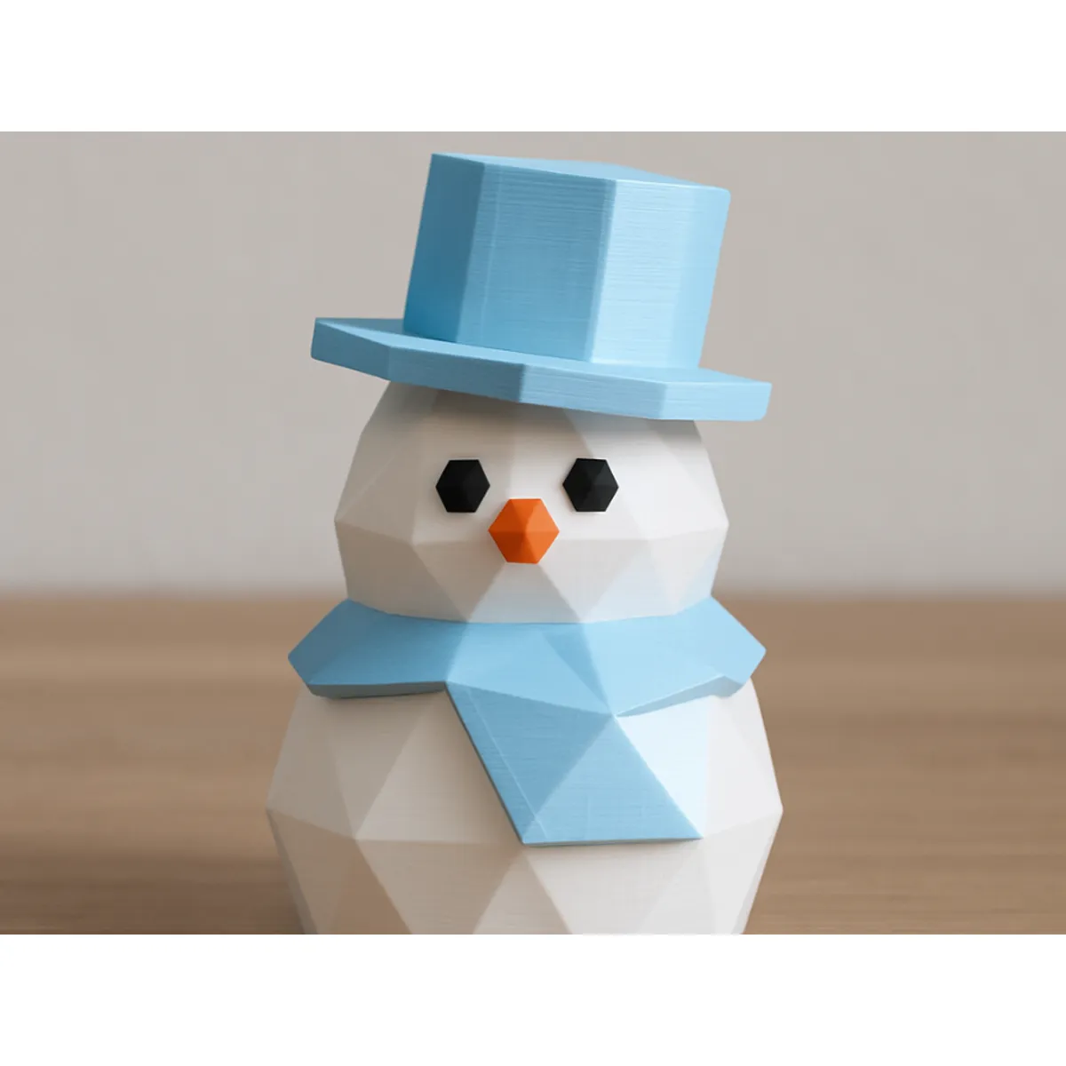 GENERICO - Adorno Navideño- Muñeco de Nieve Geométrico
