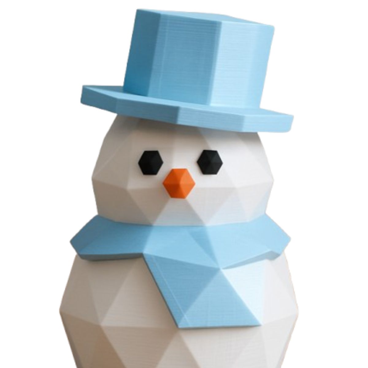 GENERICO - Adorno Navideño- Muñeco de Nieve Geométrico