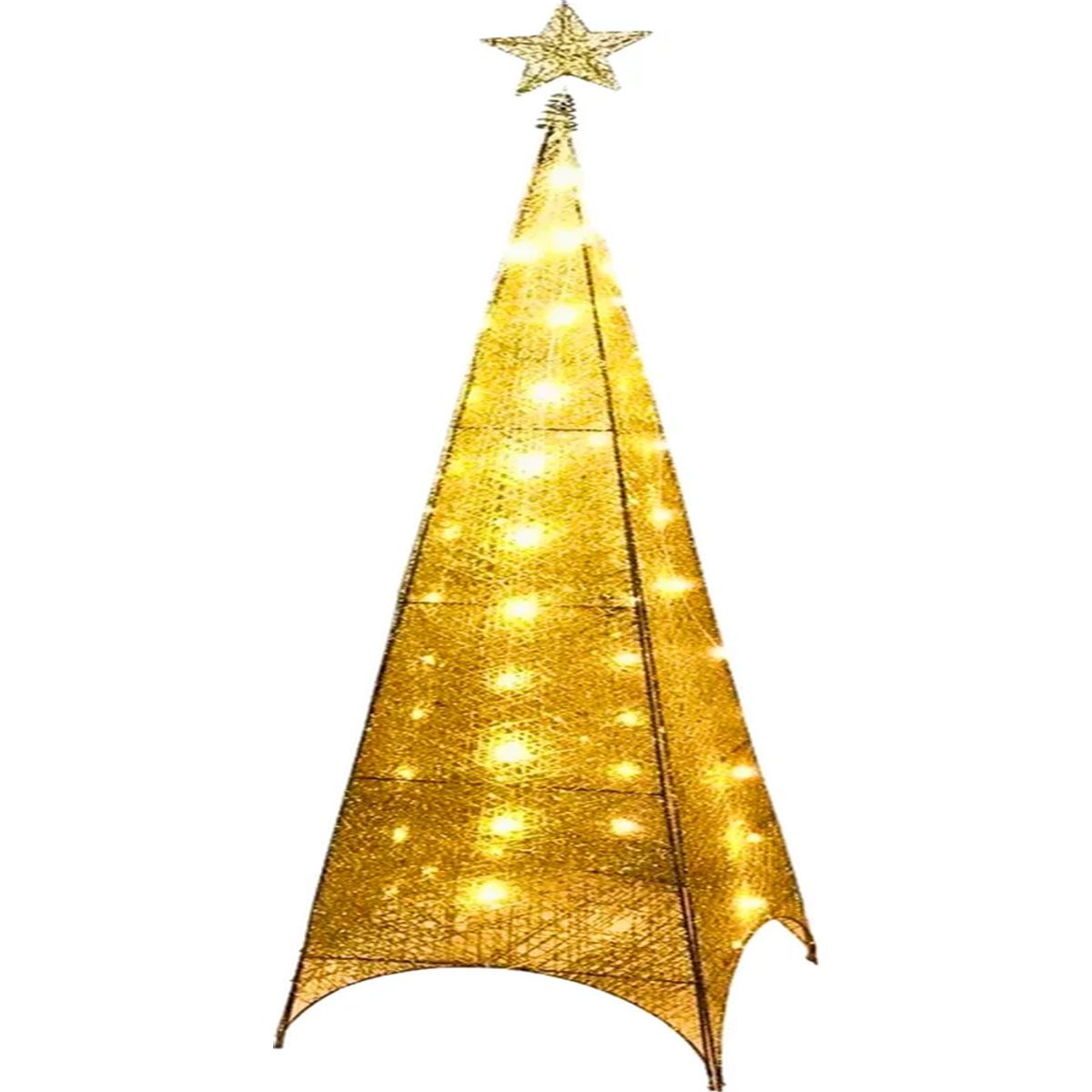 GENERICO - Arbol Navideño Led Arbol Luces Led Arboles Navidad 120cm