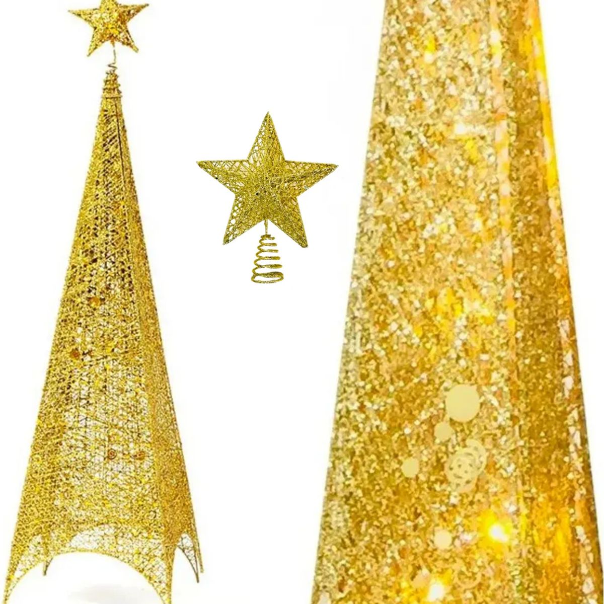 GENERICO - Arbol Navideño Led Arbol Luces Led Arboles Navidad 120cm