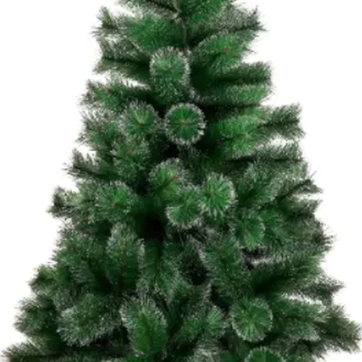 GENERICO - Árbol De Navidad Artificial Verde 180cm Con Efecto Nieve Blanco
