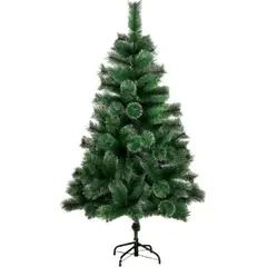 GENERICO - Árbol De Navidad Artificial Verde 180cm Con Nieve