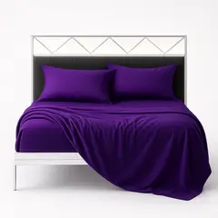 ARMONIA - Sábana 1½ Plazas 800 Hilos Liso Amarillo v5 7EF