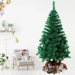 GENERICO - Arbol De Navidad 2m10cm Decoración Verde