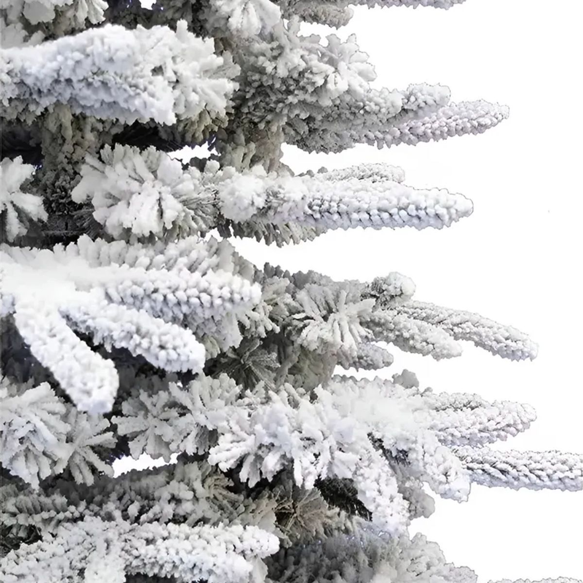 GENERICO - Arbol De Navidad Nevado Color Blanco 180cm Efecto Nieve