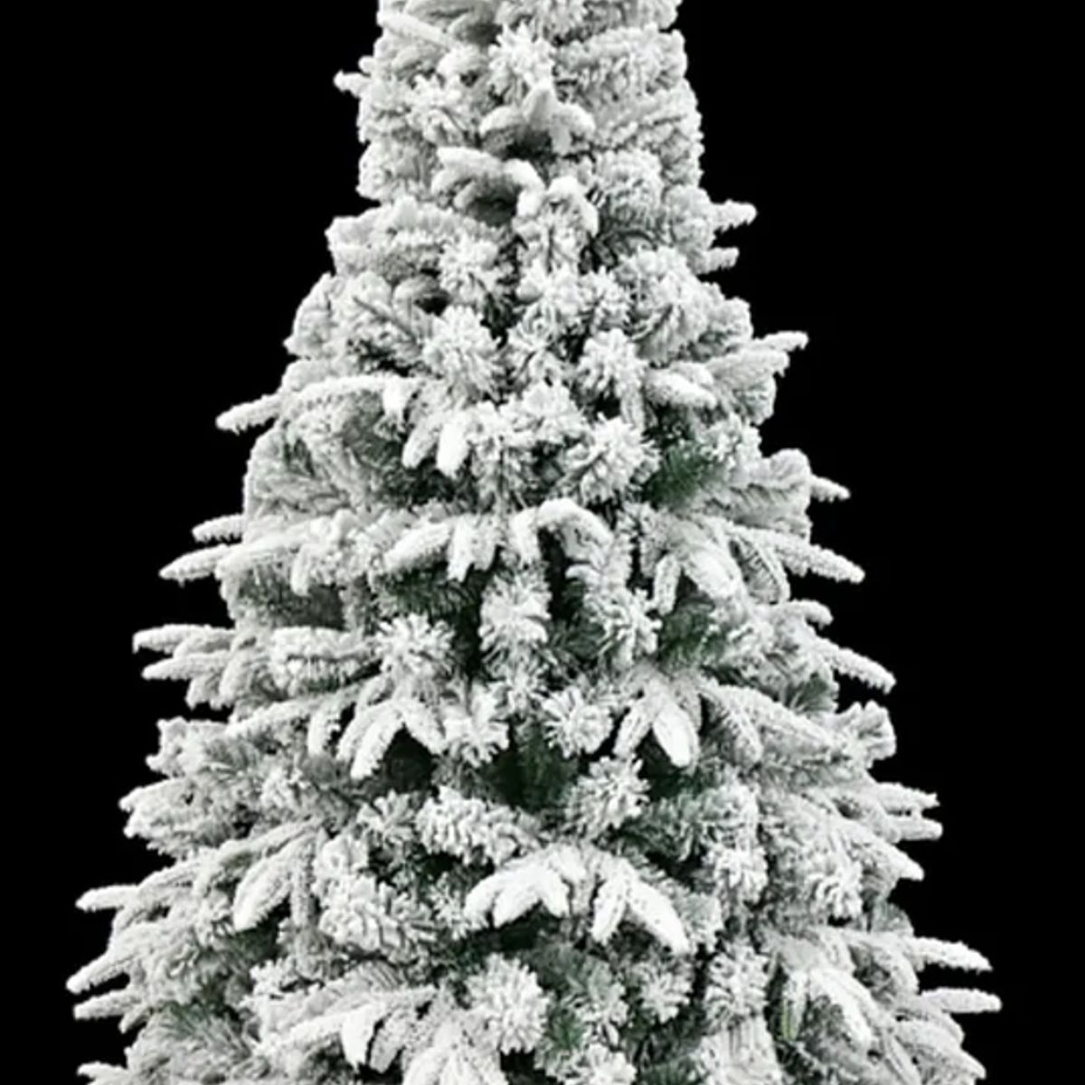 GENERICO - Árbol De Navidad Nieve Invernal 210 Cm Con Ramas Abundantes