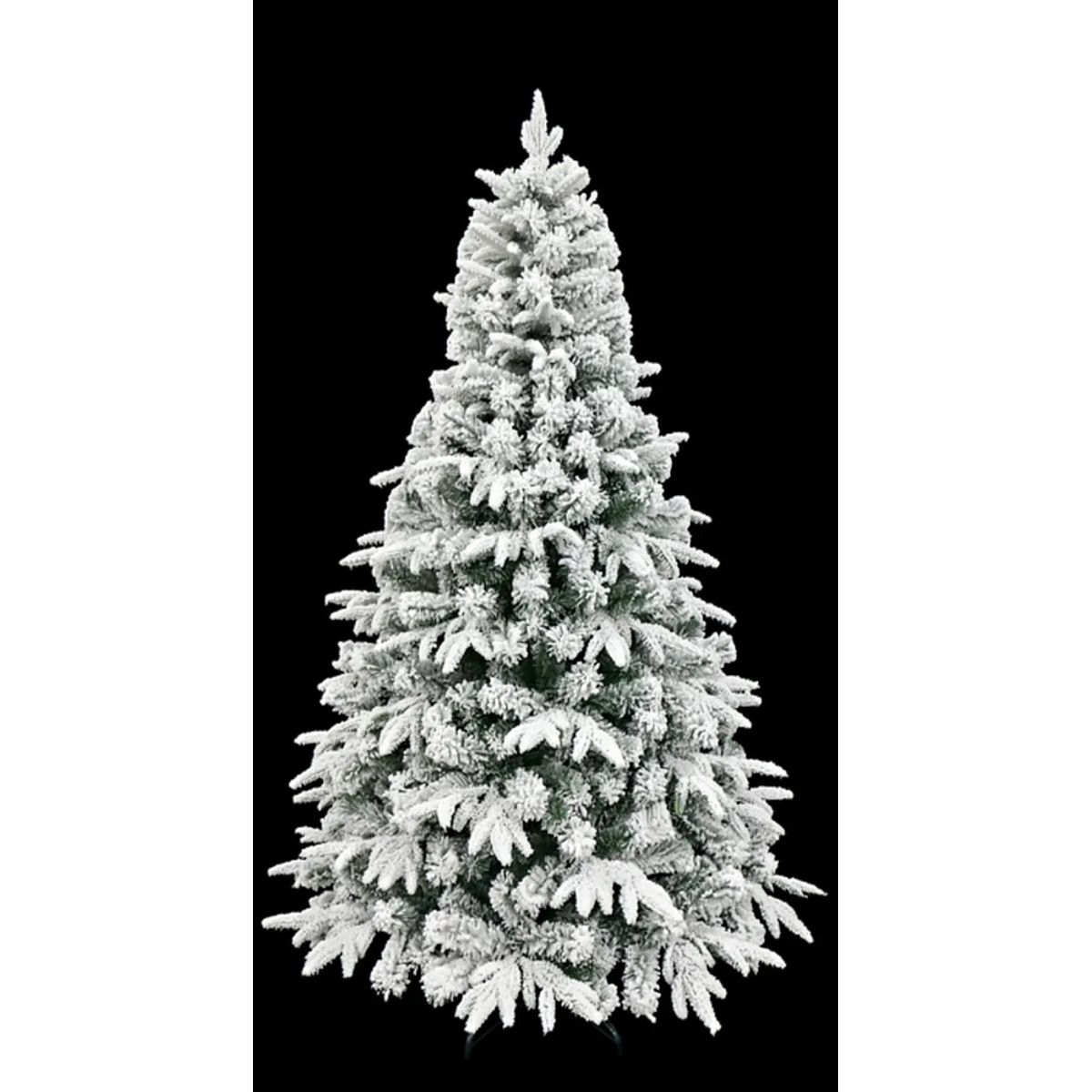 GENERICO - Árbol De Navidad Nieve Invernal 210 Cm Con Ramas Abundantes