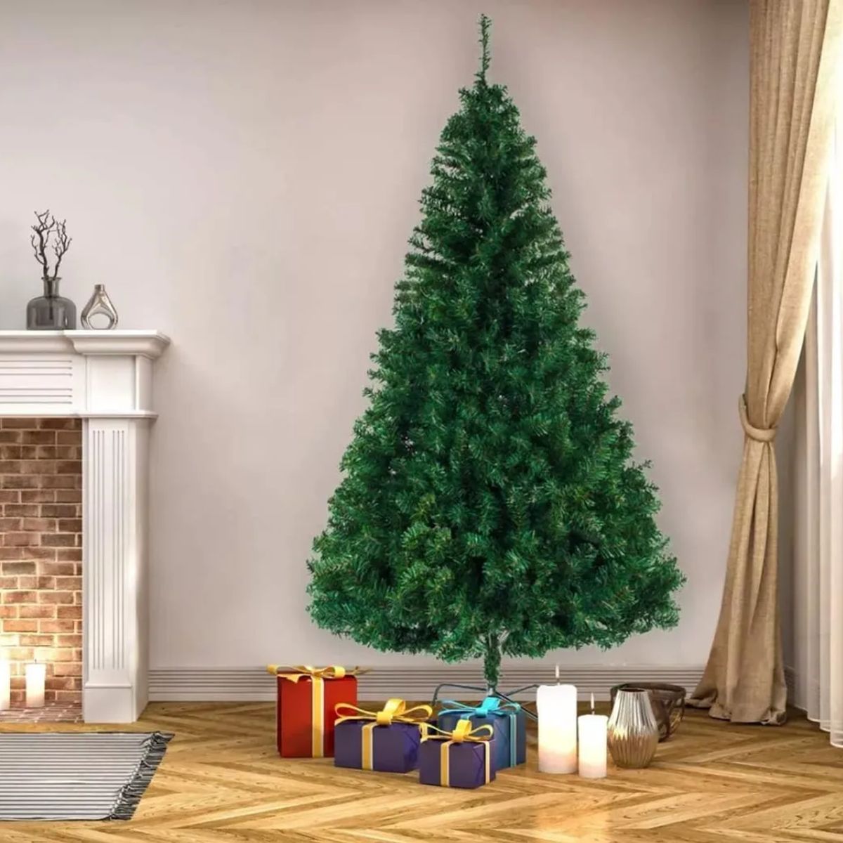 GENERICO - Arbol De Navidad Para Decorar Desmontable De 180cm