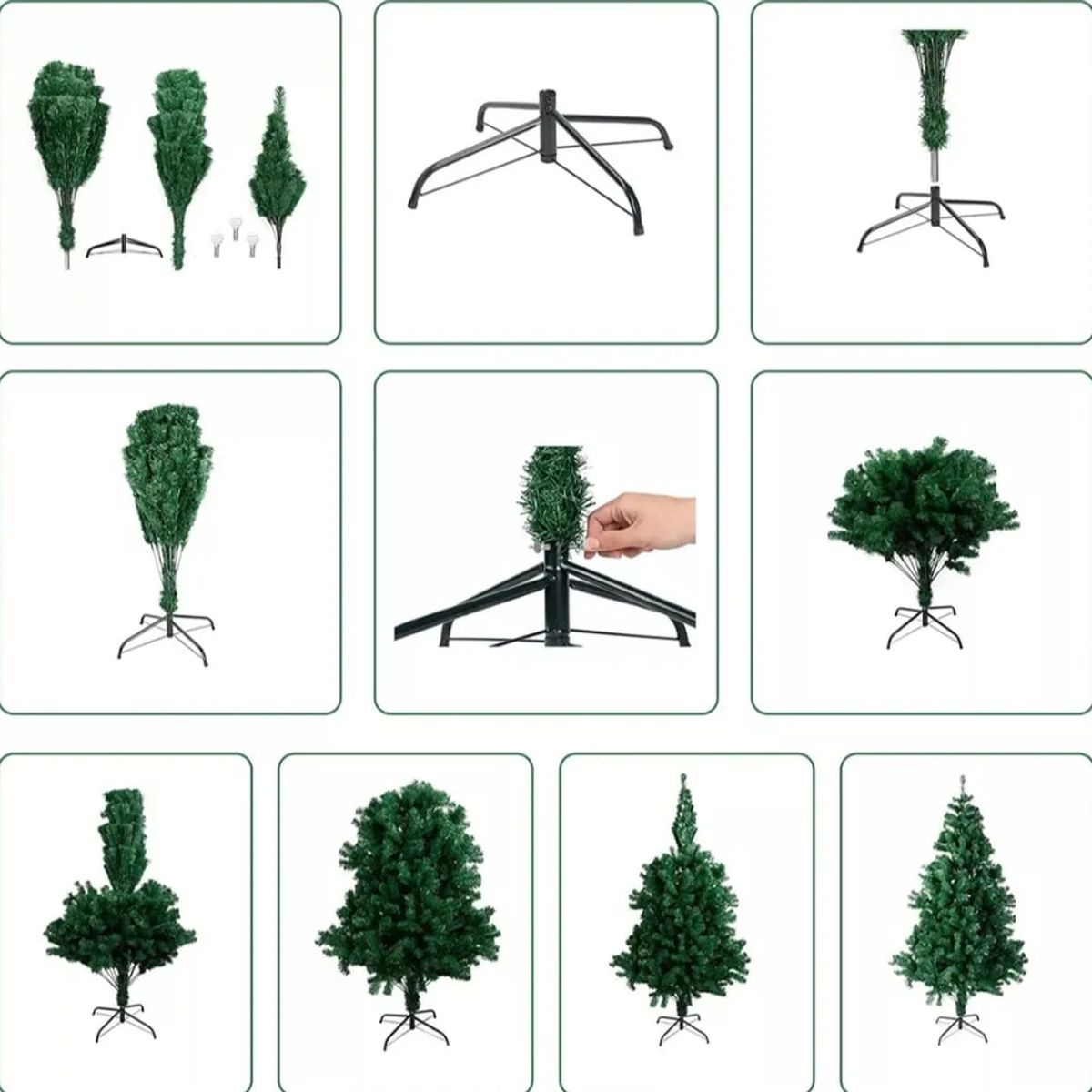 GENERICO - Arbol De Navidad Para Decorar Desmontable De 180cm