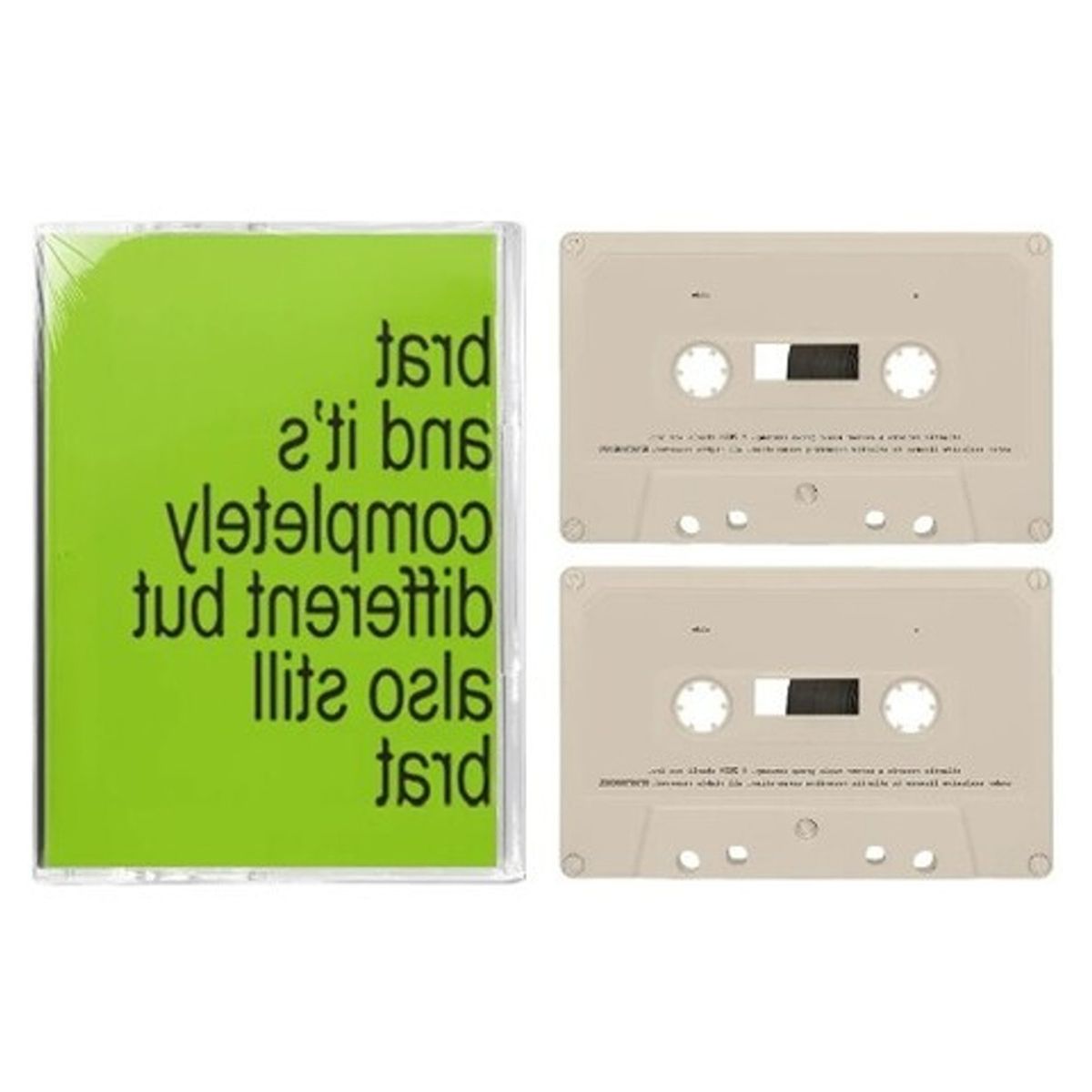 ATLANTIC RECORDS - Charli XCX  Brat And It’s Completely Different But Also Still Brat Cassette Doble