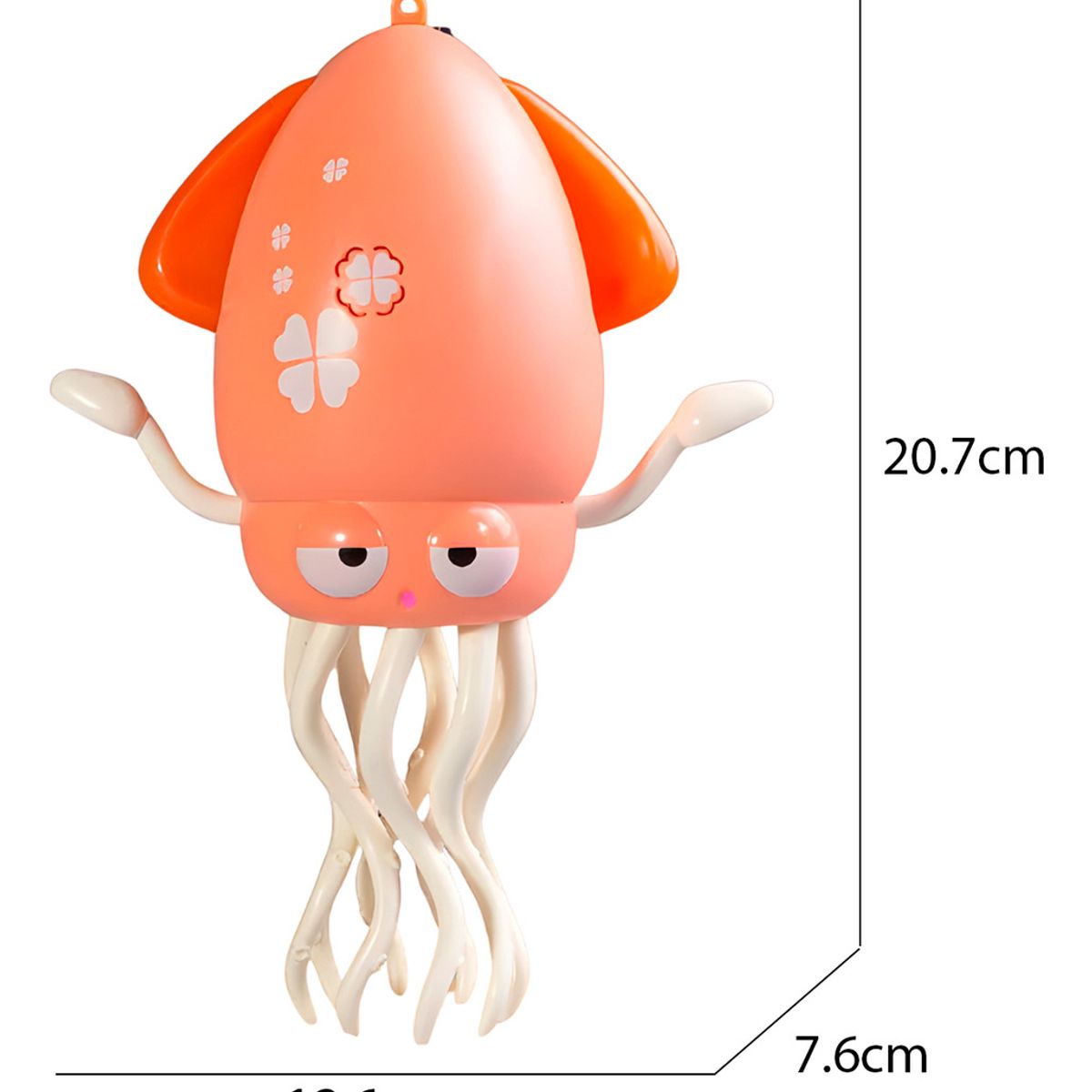 HOMEBRANDT - Pulpo Bailarin Interactivo Luces Musica Evita Obstaculo Rosa