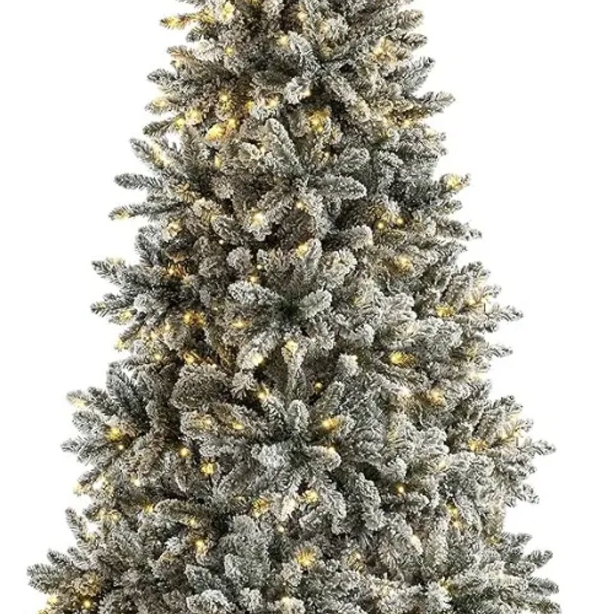 GENERICO - Árbol De Navidad De Nieve Con Luces Led 180cm Preiluminado