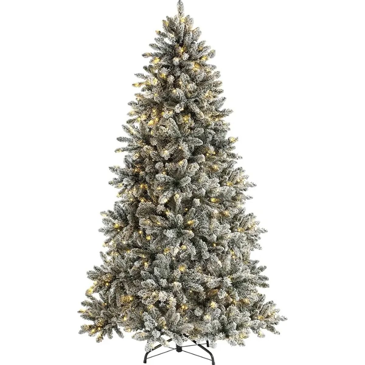 GENERICO - Árbol De Navidad De Nieve Con Luces Led 180cm Preiluminado