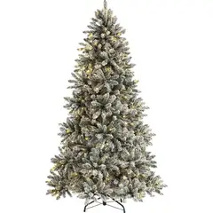 GENERICO - Árbol De Navidad De Nieve Con Luces Led 180cm Preiluminado