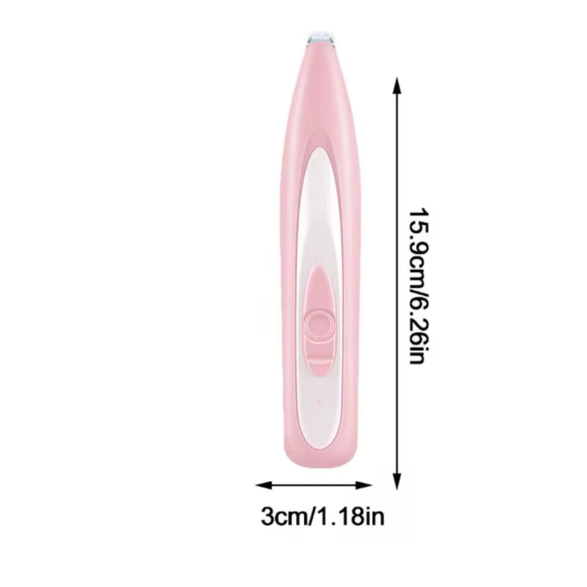 SUKEA - Afeitadora De Pelo Para Patas De Mascota Gato Perro Rosa