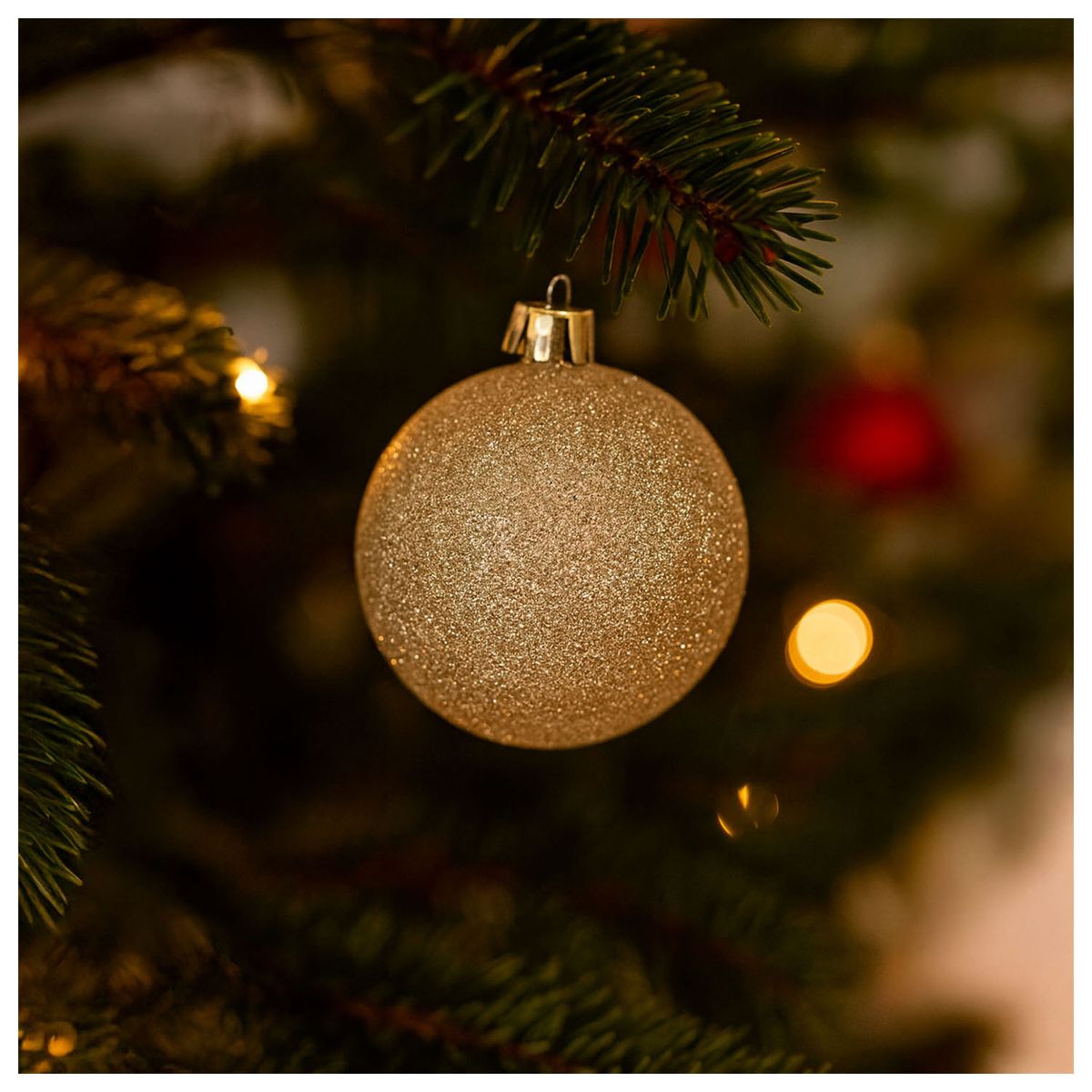 INSPIRACCI - Set 30 Esferas Navidad Dorado