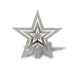INSPIRACCI - Estrella Navidad Plateada Plateado