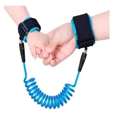 GENERICO - Cinta Pulsera Arnes Anti-perdida Para Niños 15m Seguridad Azul