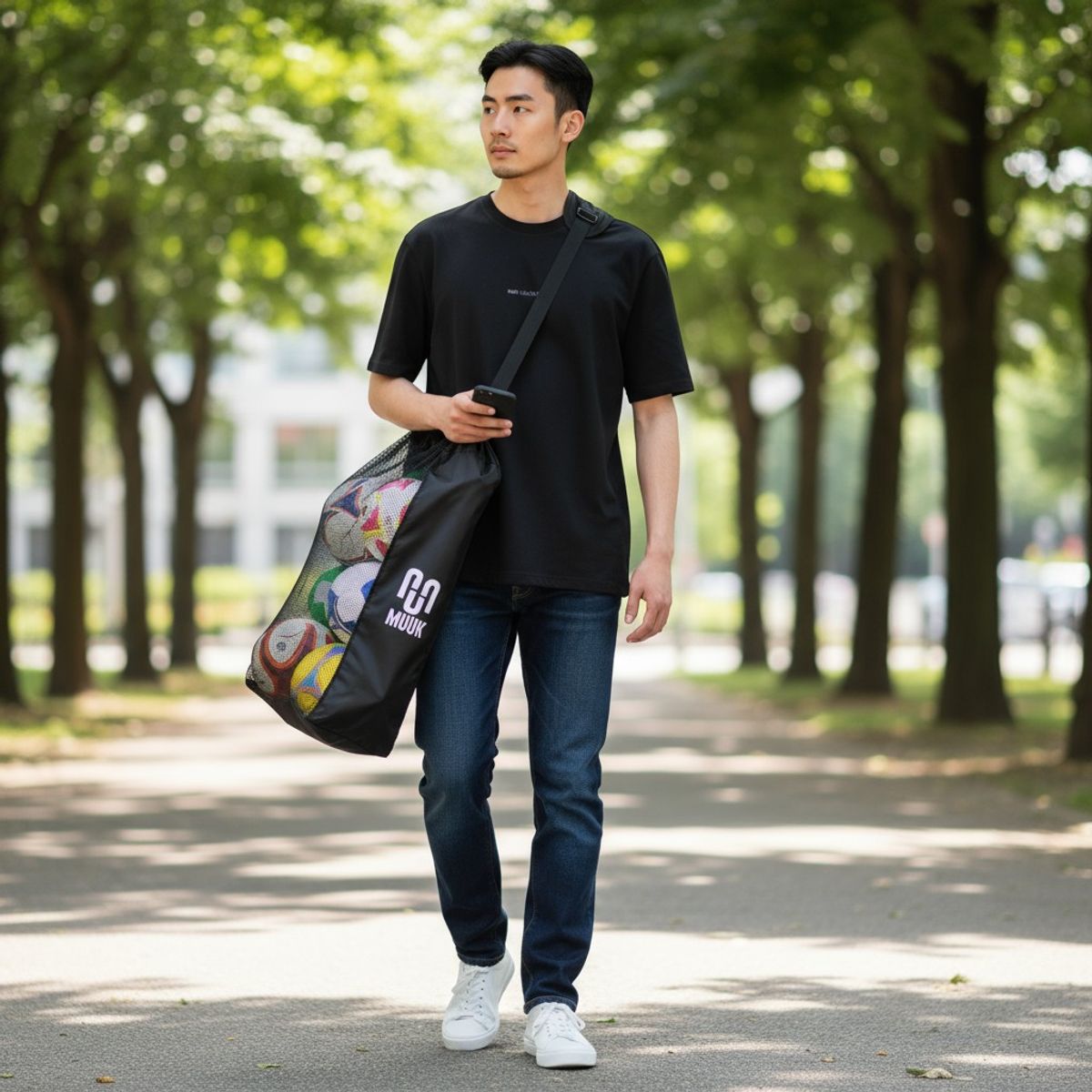 MUUK - BOLSO BALONERO TUBULAR MUUK