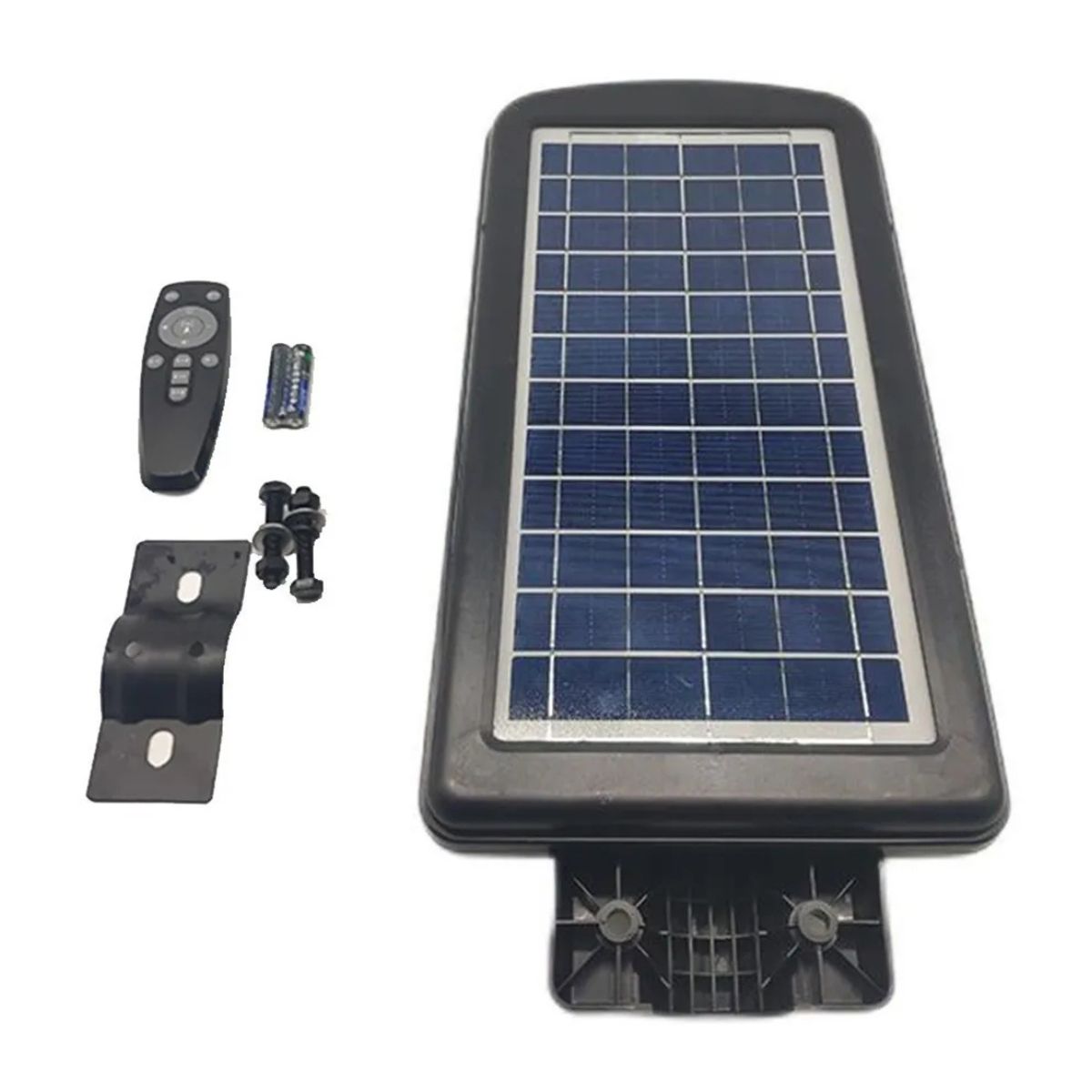 GENERICO - Foco Solar Sensor Y Control Batería Litio Integrada De 1500w