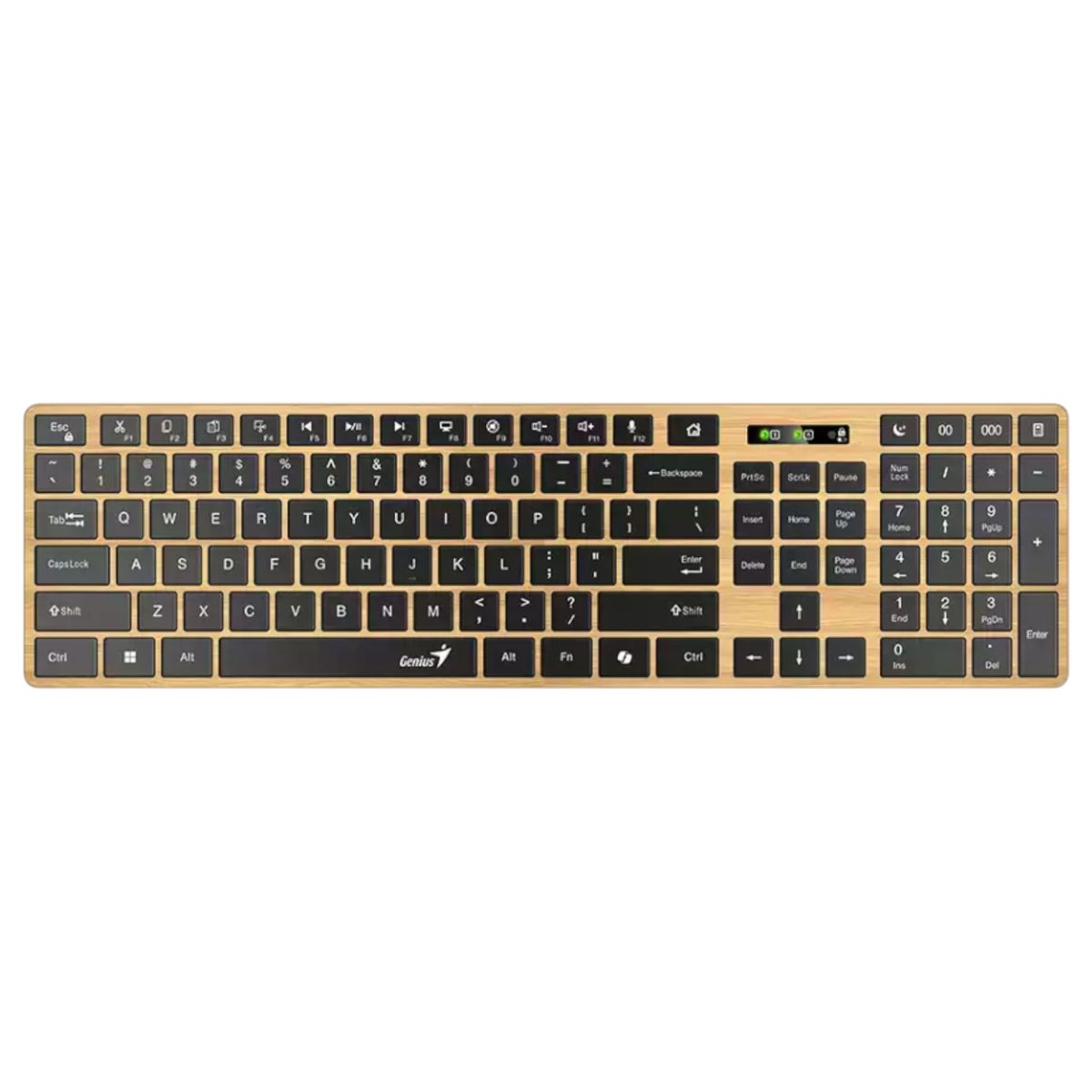 GENIUS - Teclado Dual Wireless Bluetooth + USB 2G Slimstar Copilot AI