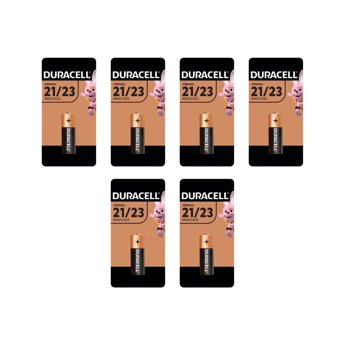 DURACELL - Pila Duracell Mn21 6 Pilas Dura Más