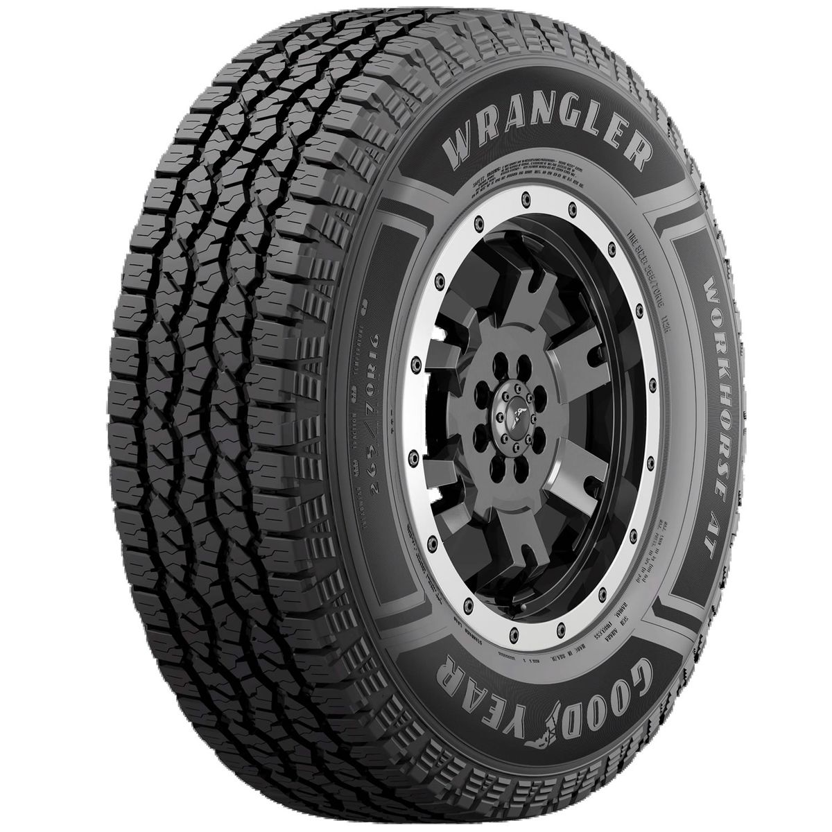 GOODYEAR - Neumático Goodyear LT 245/75 R16 113/110T Wrangler Workhorse AT