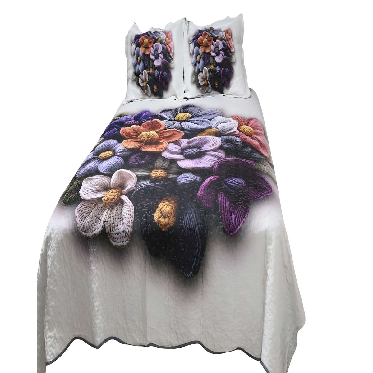 GENERICO - CUBRECAMA QUILT DE VERANO 5D KING 250 X 270 CM