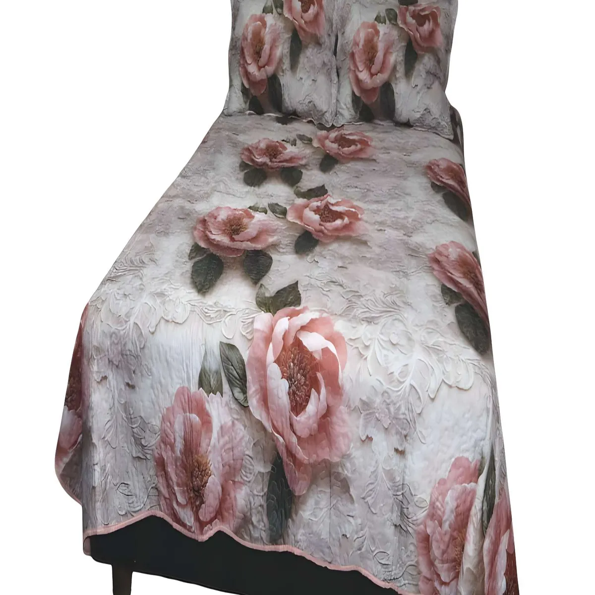 GENERICO - CUBRECAMA QUILT DE VERANO 5D KING 250 X 270 CM