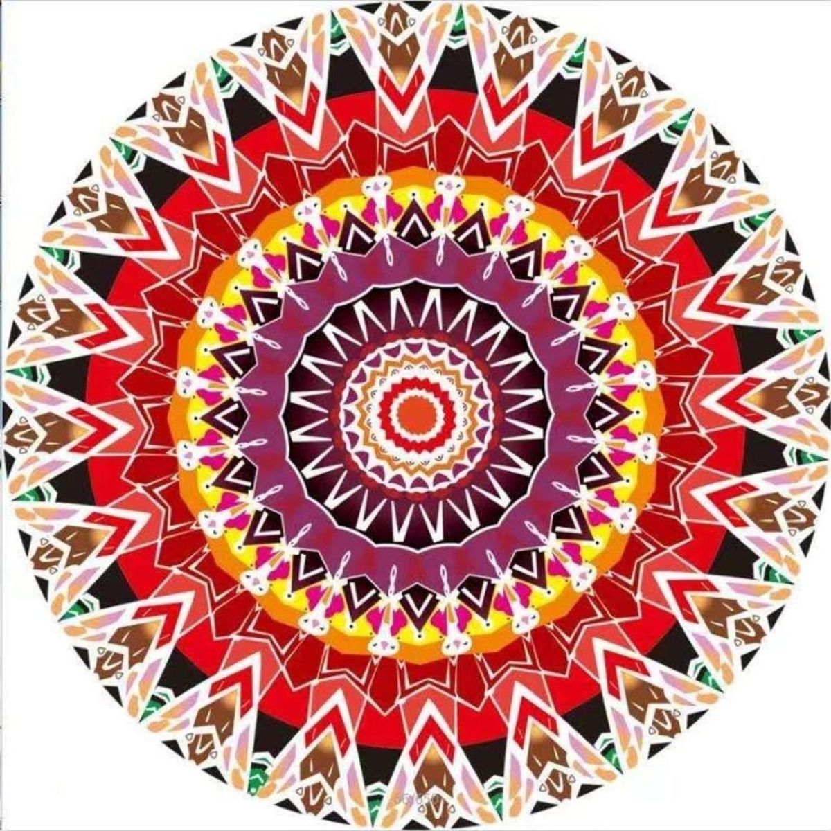 GENERICO - TOALLAS REDONDAS DE VERANO CON HERMOSOS DISEÑOS