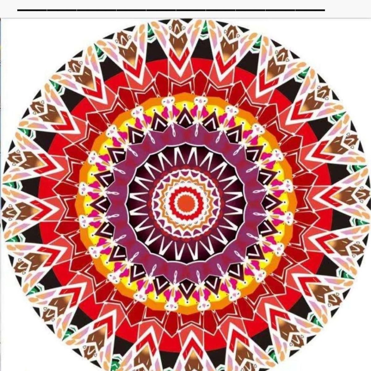 GENERICO - TOALLAS REDONDAS DE VERANO CON HERMOSOS DISEÑOS