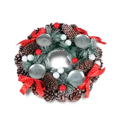 INSPIRACCI - Centro de Mesa Navidad Blanco