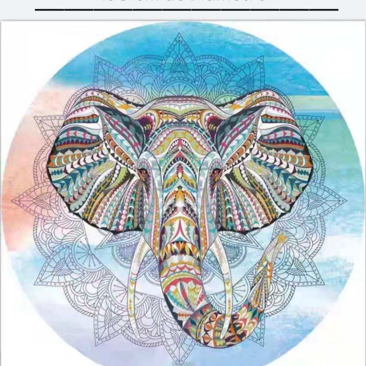 GENERICO - TOALLAS REDONDAS DE VERANO CON HERMOSOS DISEÑOS