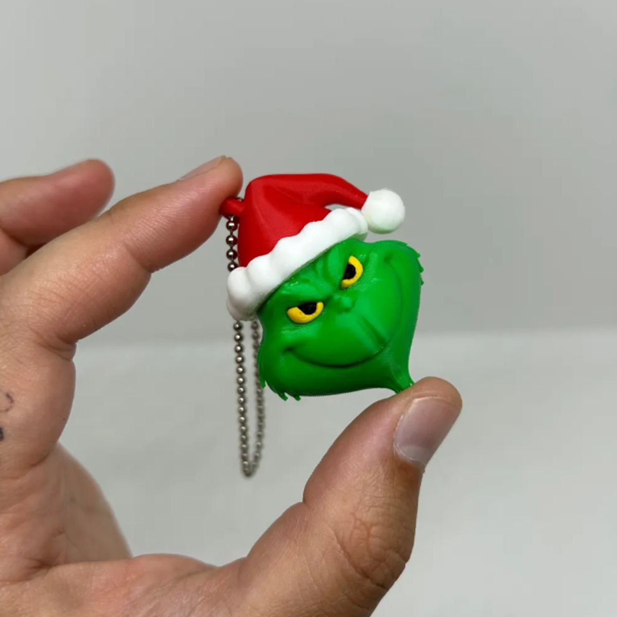 GENERICO - Decoración - Llavero Mini Grinch Navideño