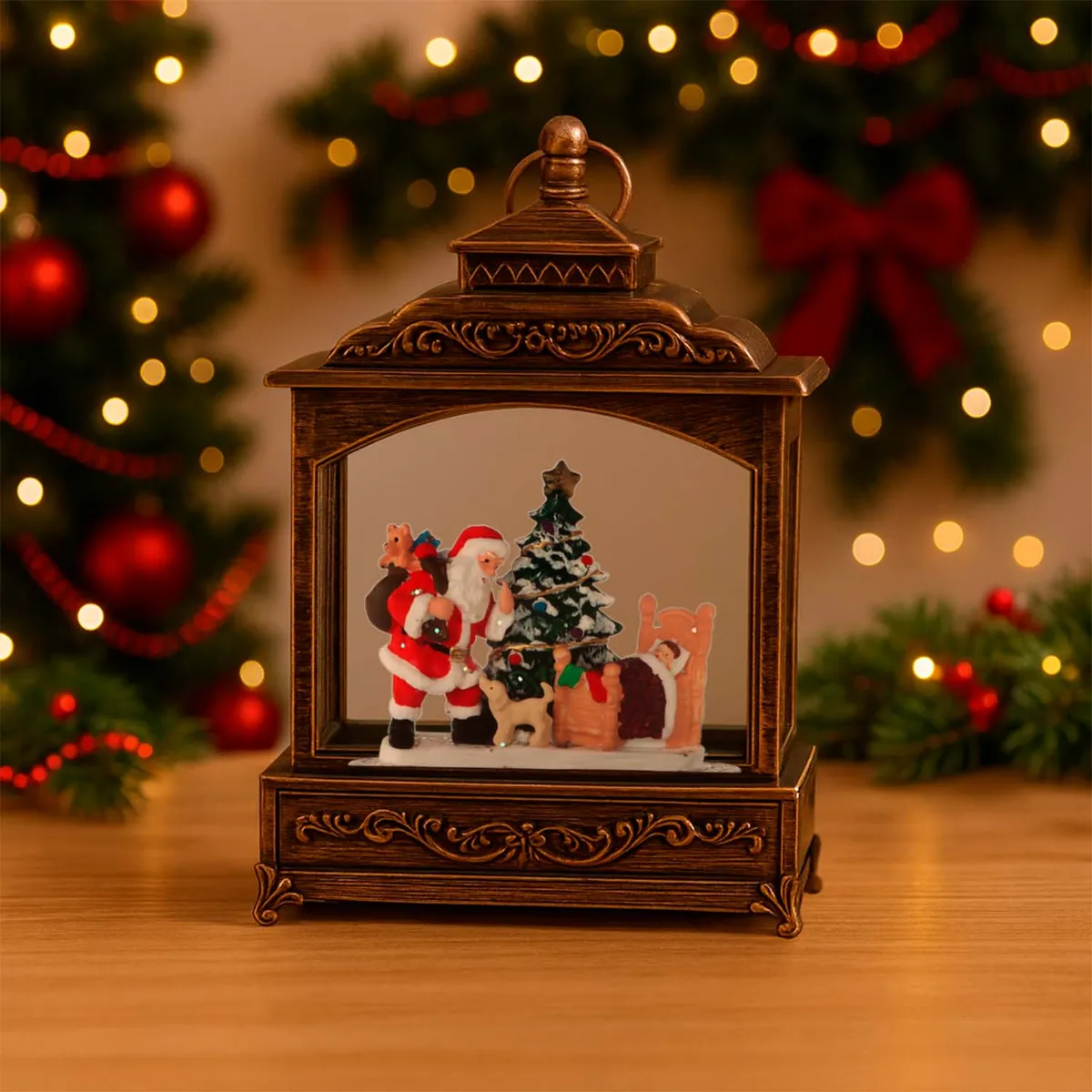 INSPIRACCI - Adorno Navidad con Luz Broce