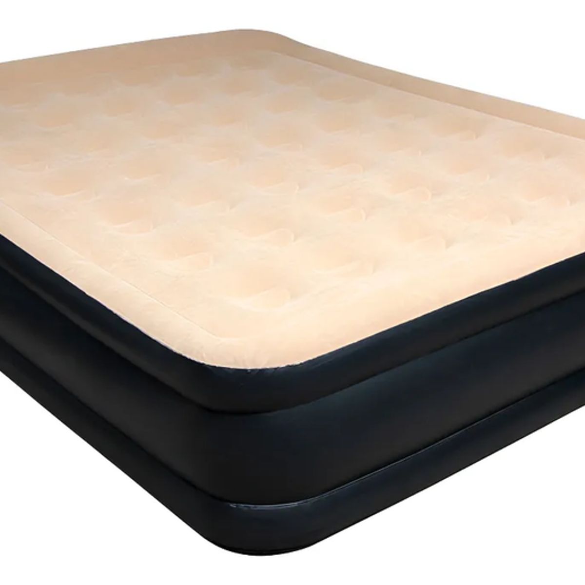 GENERICO - Colchón Inflable Eléctrico High Palace Queen Beige Doite