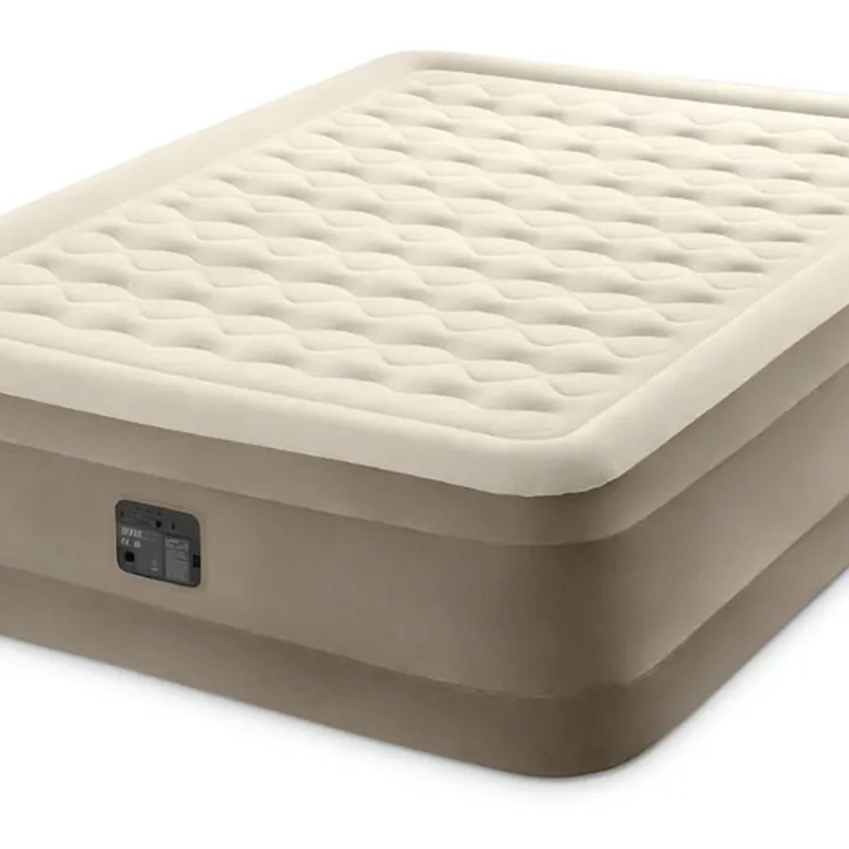 GENERICO - Colchón inflable Intex Ultra Plush 2 plazas color agua hasta 230kg de 152cm x 203cm x 46cm