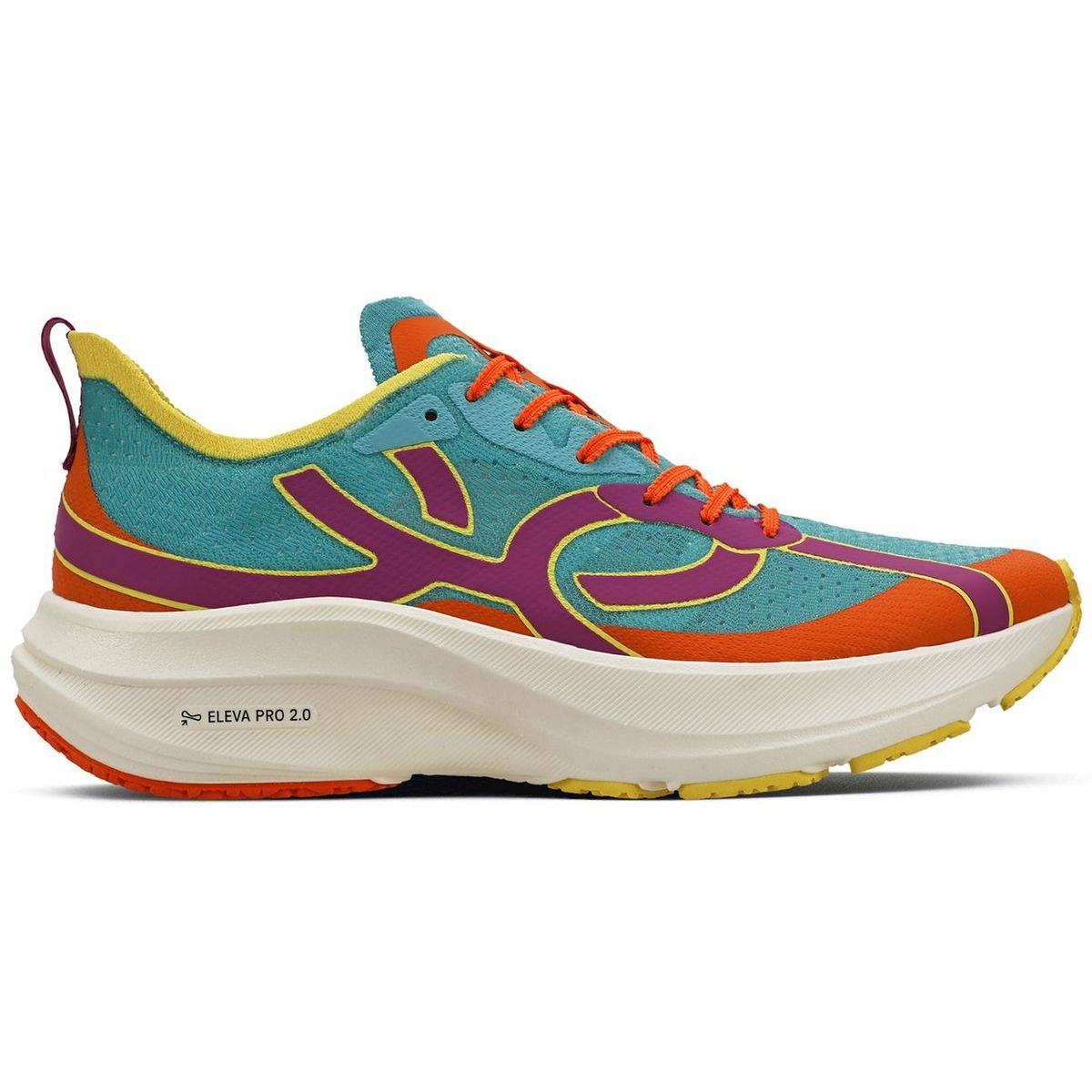 OLYMPIKUS - Zapatilla Running Mujer Corre 4 Celeste/Multi