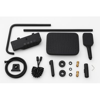 Imagen 2 del producto Ducha Columna Moderna Digital 4 Funciones Llave Botones