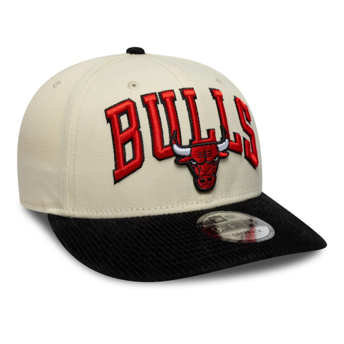 NEW ERA - Gorra 9Fifty Chicago Bulls Cord Visor Beige