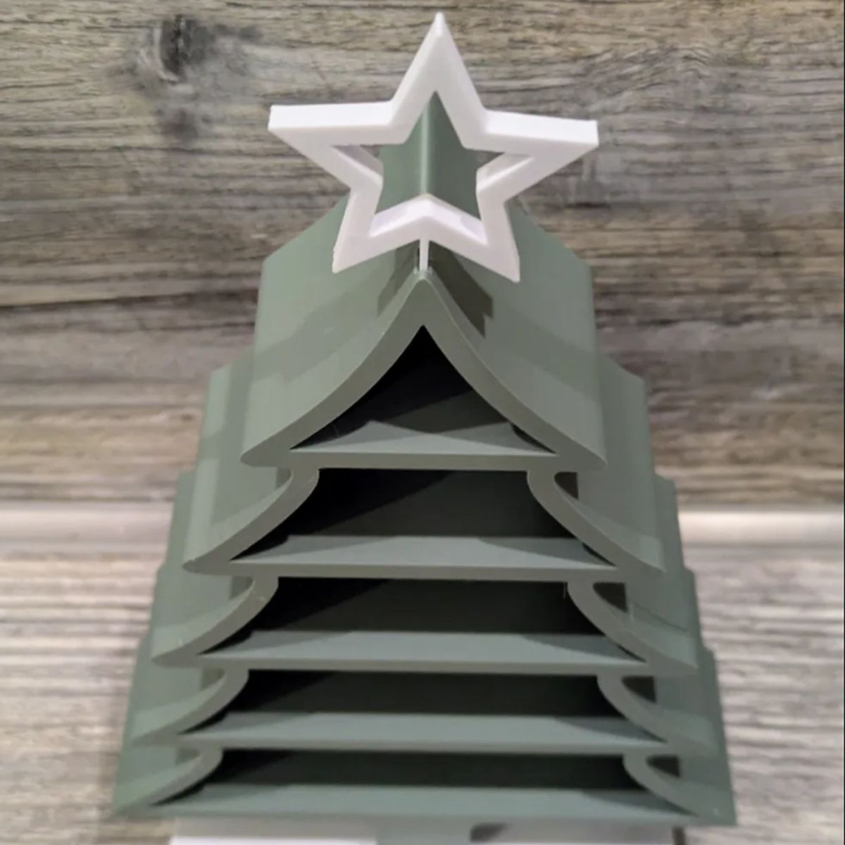 GENERICO - Decoración - árbol de navidad estilo estantería