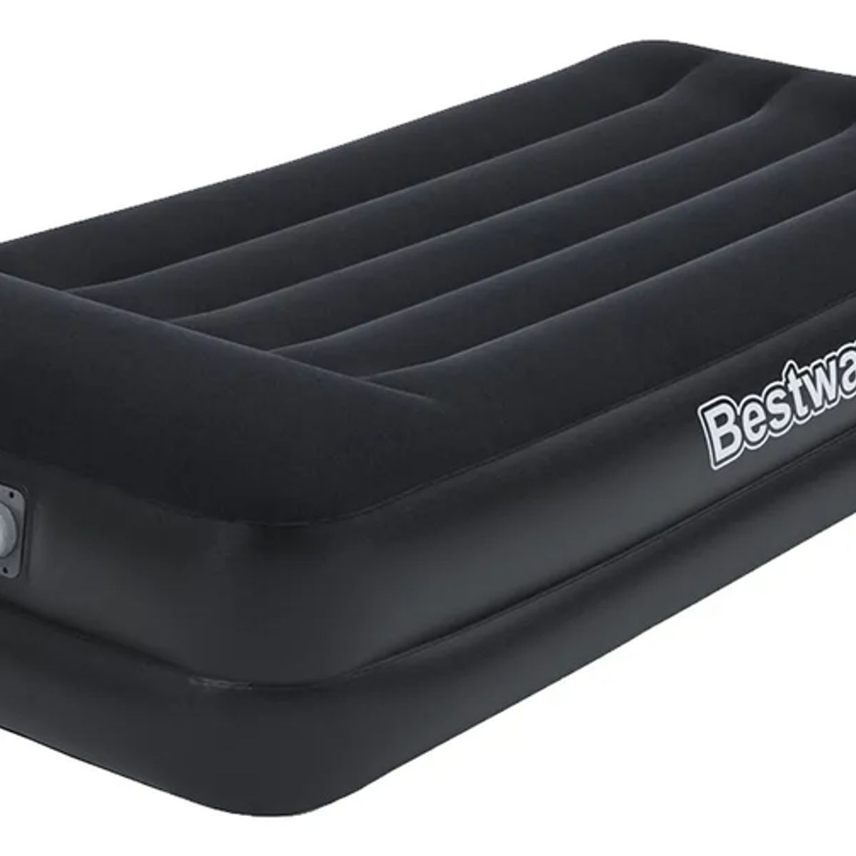 GENERICO - Colchon Inflable Electrico 1 Una Plaza 12 Premium Bestway Color Negro