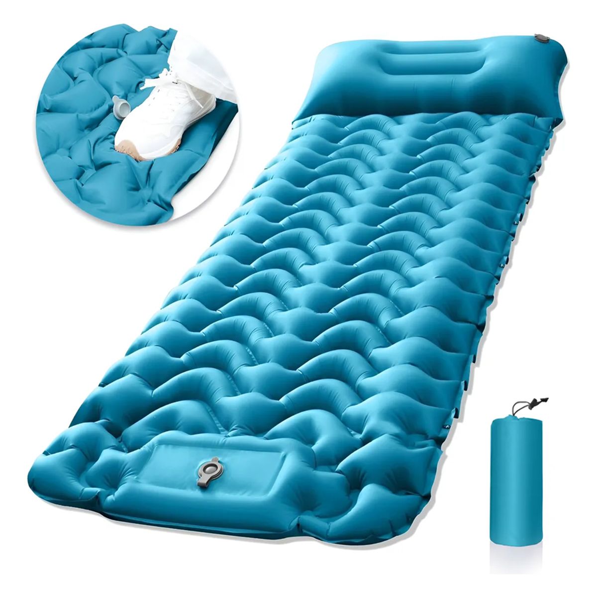 GENERICO - Colchón Hinchable Portátil Para Camping Al Aire Libre