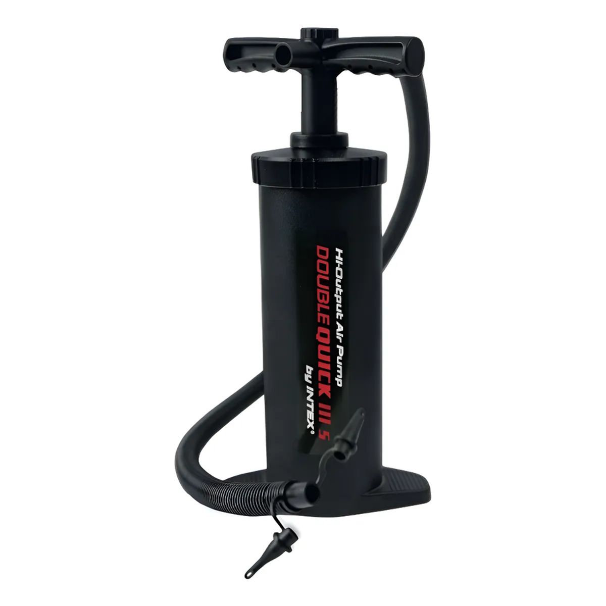 GENERICO - Inflador De Pie Doble Velocidad Intex  Bamo Negro