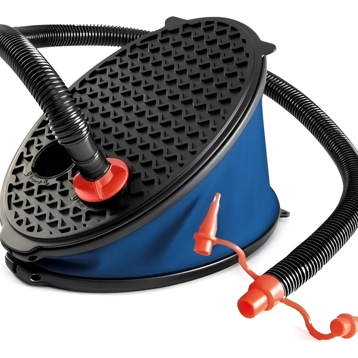 GENERICO - Inflador De Pie Con 3 Boquillas Intex Negro