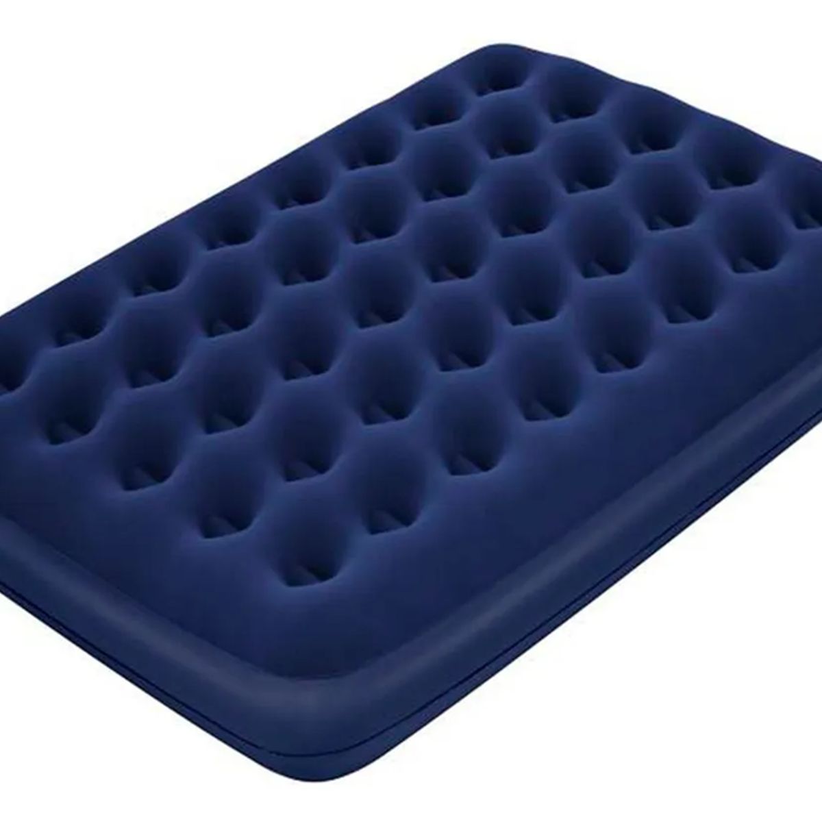 Colchón Inflable 1 Plaza + Bomba De Aire Portátil Negro, marca GENERICO - Foto Principal